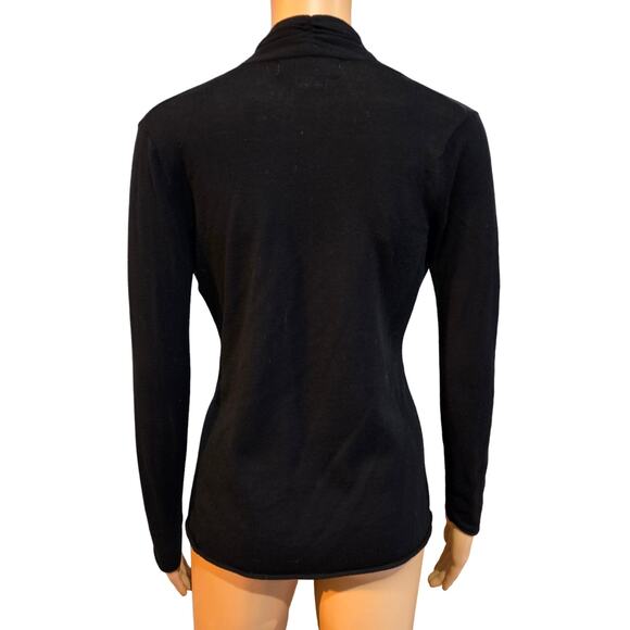 Michael Kors Black Cardigan with Gold Hardware Small - Picture 5 of 7